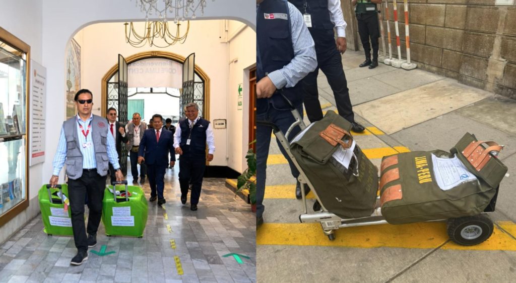 Elecciones 2026: llegó a Lima el primer grupo de votos y actas de peruanos en el exterior desde Bolivia y Argentina