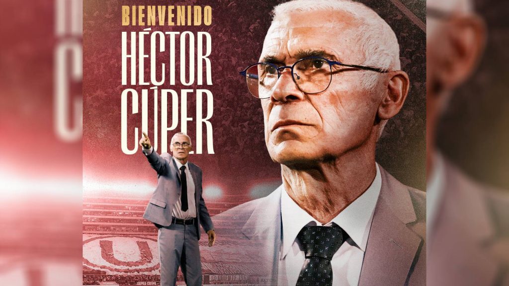 Héctor Cúper es anunciado como nuevo entrenador de Universitario de Deportes