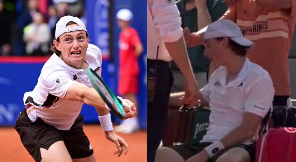 Roland Garros: Ignacio Buse sufrió un golpe de calor en duelo ante Andrey Rublev