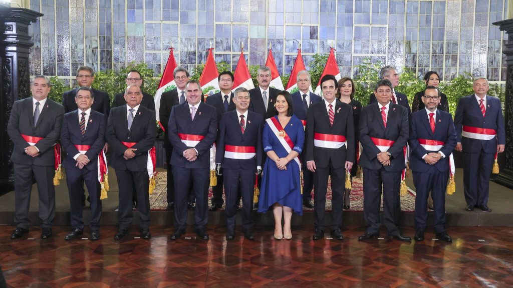 Estos son todos los integrantes del primer gabinete ministerial de la presidenta Keiko Fujimori