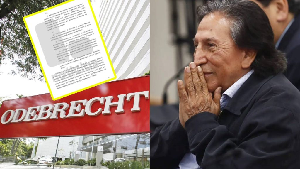 Desde Brasil ordenan anular pruebas enviadas al Perú sobre presuntos sobornos de Odebrecht a Toledo