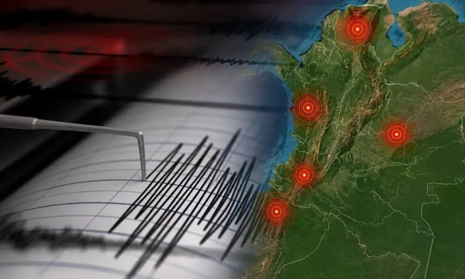 Enjambre sísmico en Colombia: cinco temblores remecen el departamento del Chocó en menos de una hora